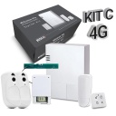 [KIT_WICOMM_C_4G] Kit "C" 4G WiComm Pro Risco. Central+Módulo 4G+Mando+2XPIRCAM+PIR