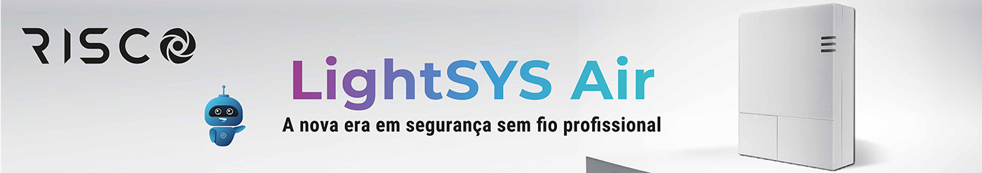 Novo LightSYS Air já disponível na SECURimport | A nova era na segurança profissional sem fios