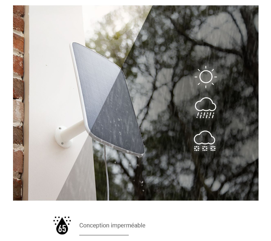 Kit Cámara y Panel Solar EB8 4G 2K