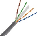 Bobina en caja de 305m cable de UTP CAT6e rígido CCA