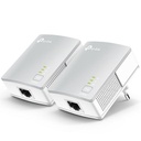 Pareja de adaptadores PLC Tplink. Transmite ethernet por la red eléctrica hasta 300 metros