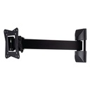 Soporte de pared con brazo orientable para monitores entre 10 - 32 " Negro de hasta 30kg