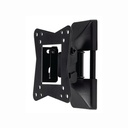 Soporte de pared orientable con rotación completa para monitores entre 10 - 32". Negro