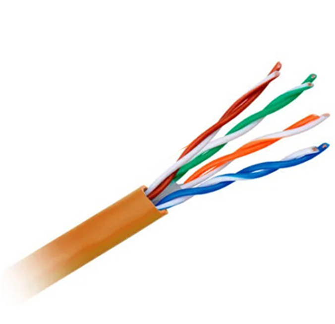 Bobina de cable UTP cat6e Hikvision. Certificado . Conductor cobre alta calidad