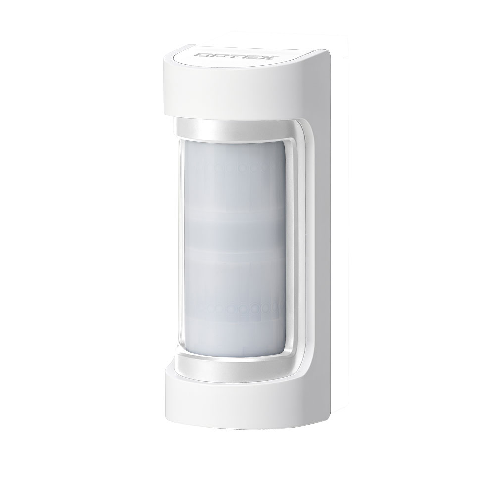 Détecteur double PIR Extérieur 12m 90° Optex VXS-AM(W) Couleur Blanc