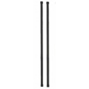 Outdoor Wired infrared barrier of 2 double beams 2TX + 2RX Height   50 cm 