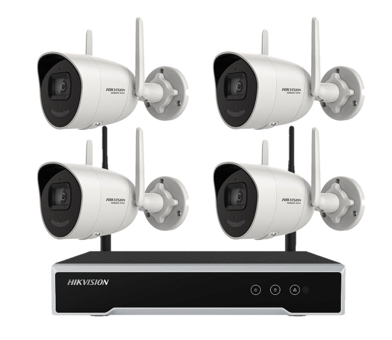 Pack Promo NVR + 4 Caméra IP WiFi Hikvision