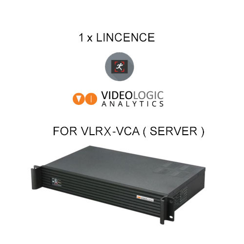 [VLRX-VCA] 1 channel video analysis SERVER EQUIPMENT license (Visible and thermal)