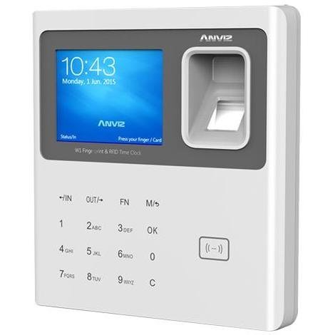 Contrôle de présence ANVIZ Biometriquel W1Pro. Clavier + Empreinte + Code + RFID