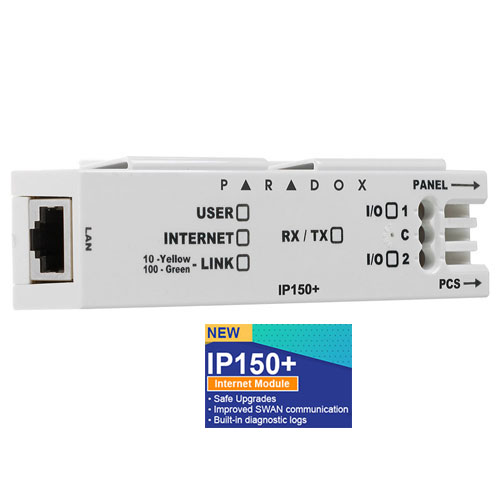 [IP150+] Paradox IP-150+ Module de communication IP bidirectionnel Grade 3 