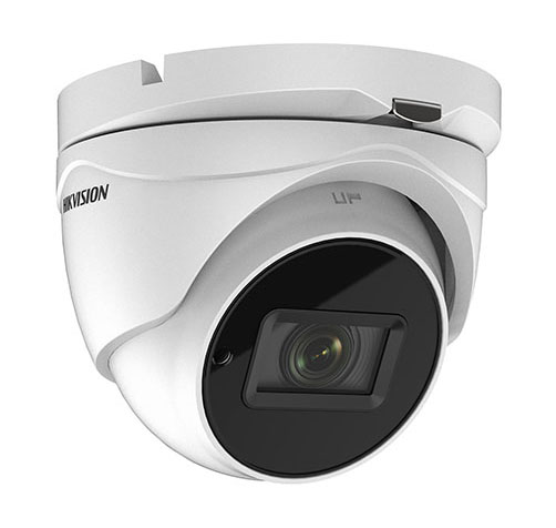 Cámara Domo 4en1 5MP Varifocal motorizada Ultra-Low Light 2.7-13.5mm IR60 WDR130 IP67 Hikvision