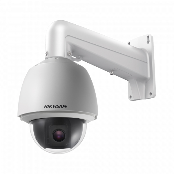 Caméra Dôme PTZ TURBOHD 5" Hikvision 2MP 1080P 4.8 a 153 mm Zoom 32X IP66 IK10 4en1 DarkFighter Support inclus