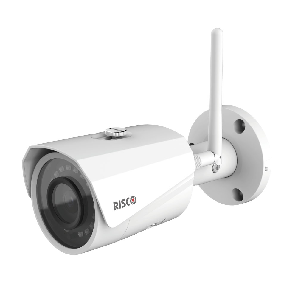 Cámara IP Bullet Risco EL exterior 2MP IR30m 2.8mm WiFi Micrófono MicroSD IP67 VUpoint