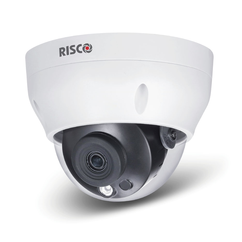 Caméra Dôme IP 4MP  Risco EL intérieur/extérieur  IR30m 2.8mm/F2.0 PoE IP67 MicroSD VUpoint