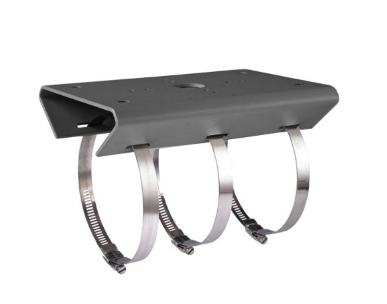 Soporte para cámara de tráfico poste vertical - barra transversal gris 400-600 Hikvision