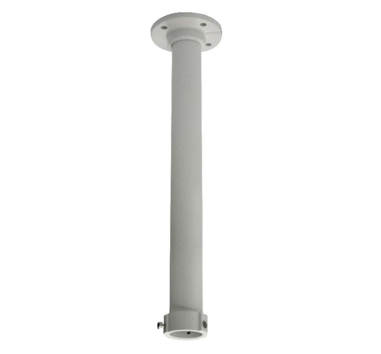 Soporte Hikvision para montaje colgante en techo para cámaras domo Aluminio Altura 500 mm