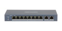 POE Switch 8 ports 100Mbps 2P Gigabit RJ45 Hikvision