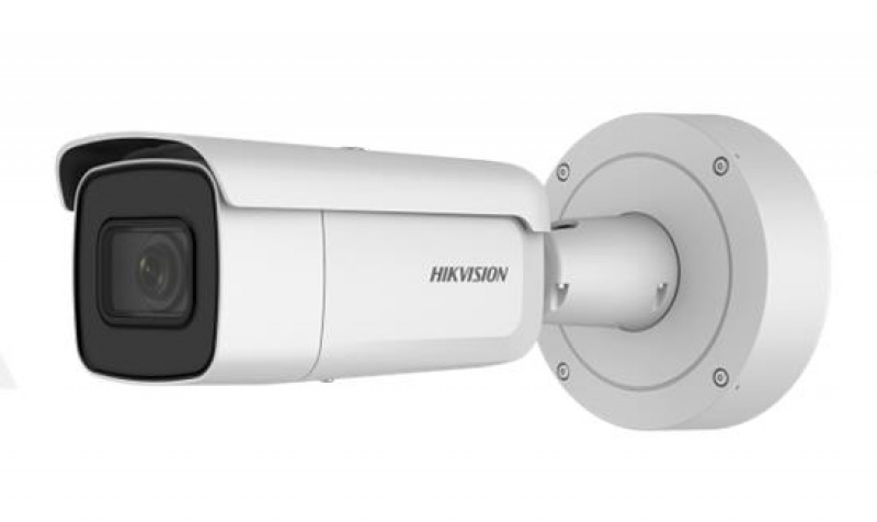 Bullet IP Camera 6MP Motorized Varifocal 2.8-12mm Acusense IK10 IP66 IR60 WDR120 I/O Alarm Audio Hikvision