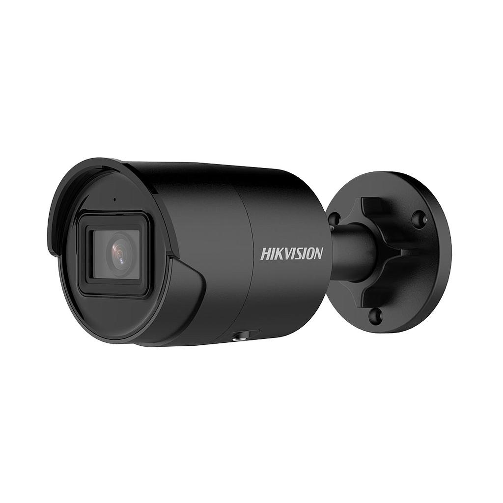 Cámara Bullet IP 8MP 2.8mm AcuSense WDR120 MIC IP67 IR40 Black Hikvision