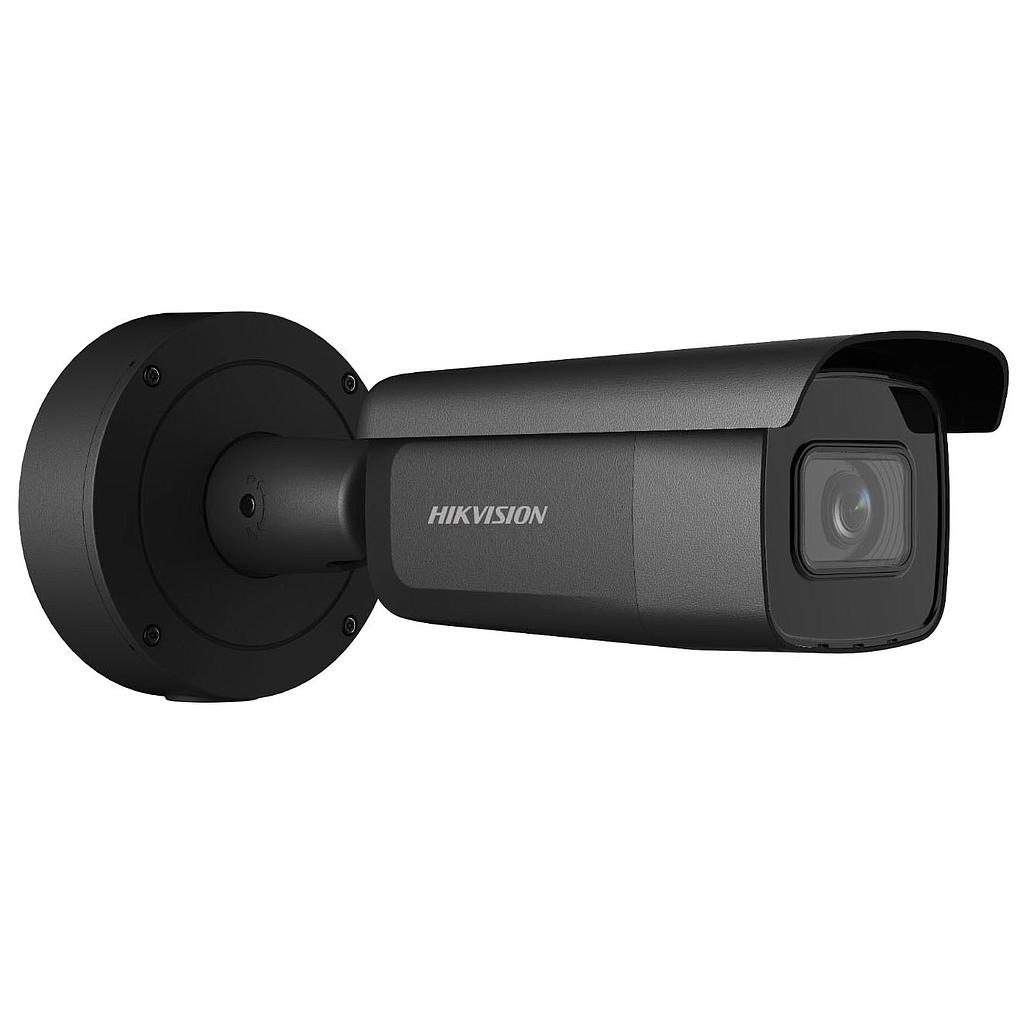 Cámara IP bullet 8MP varifocal motorizada (2.8-12mm) IR60m E/S Audio- Alarma Acusense 2ª Gen. Black Hikvision