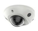 Caméra IP mini-dôme fixe 2.8mm 2MP AcuSense IR30m MIC Hikvision