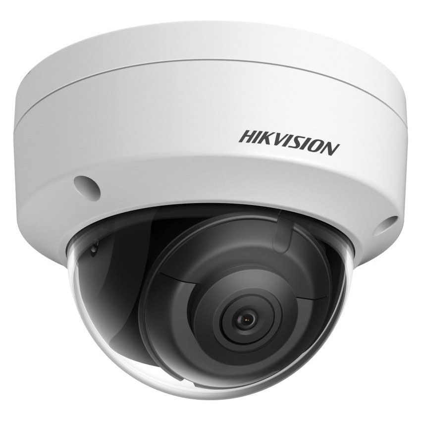 Cámara Domo IP 6MP 2.8mm AcuSense WDR120 IP67 IK10 IR30 E/S Alarma Audio Hikvision