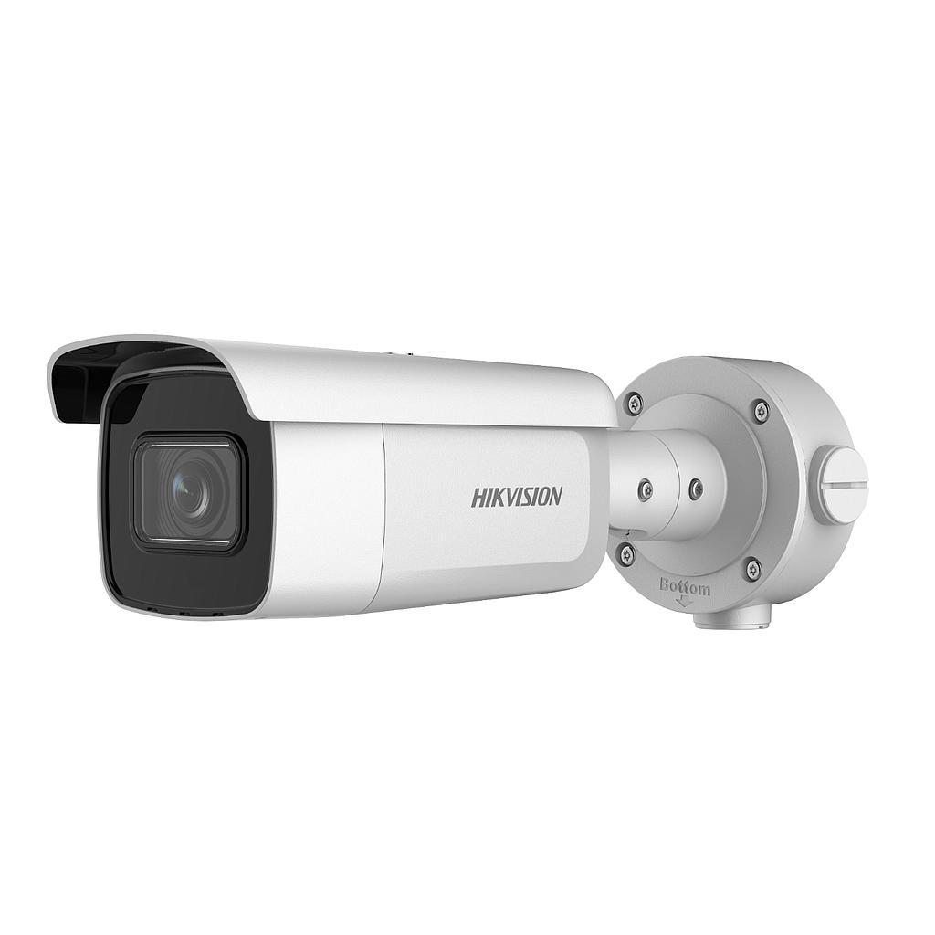 Cámara IP bullet Varifocal motorizada 2.7-13.5 mm IR60 AcuSense 5MP IP67 IK10 E/S Audio Alarma MIC Hikvision