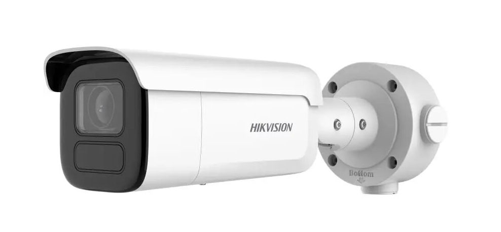 Cámara Bullet IP 8MP Varifocal 2.8-12mm Acusense Anticorrosion IR60 IP67 IK10 Alarma Audio Hikvision