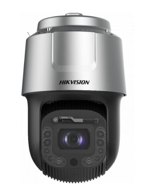 Domo PTZ IP 8" 8MP 42X IR500 IP67 Facial Matrículas DarkFighter Limpialentes Hikvision