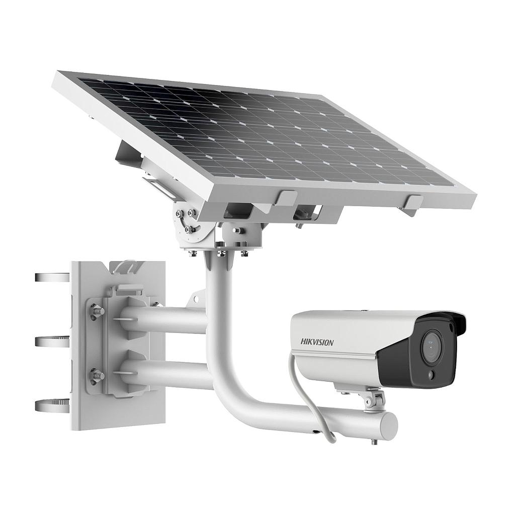 Cámara Bullet IP 2MP 4G 2.8mm Panel solar 40 W IP67 IR30 WDR120 Hikvision