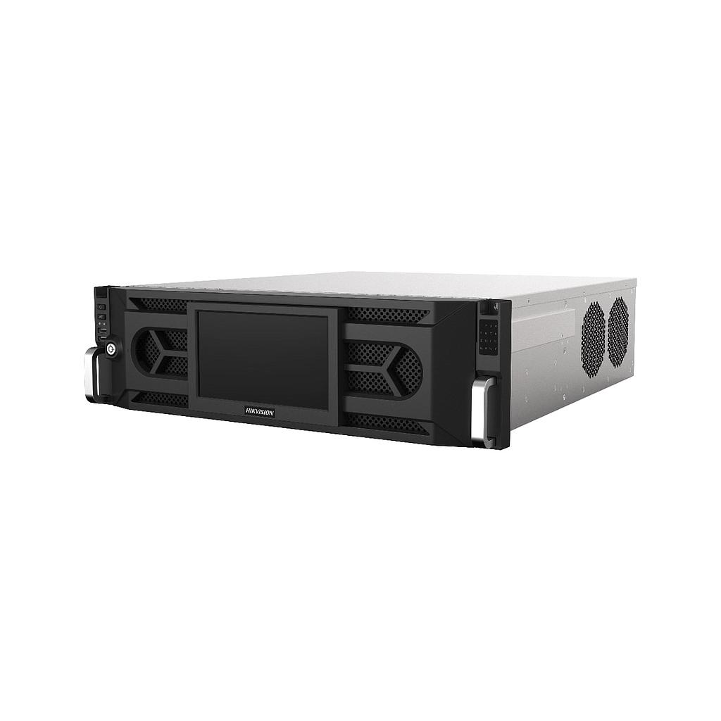 Grabador NVR 128CH 3U 4K DeepinMind Perímetro Facial 16 SATA Hikvision