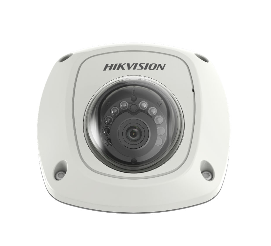 Cámara Domo Móvil IP 1.3MP 2.8mm IR10 MIC Hikvision