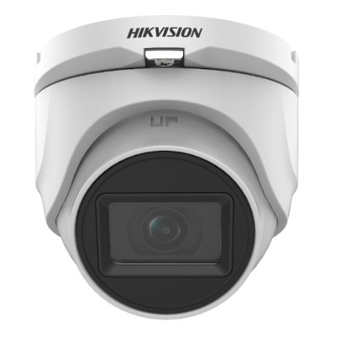 Cámara Domo 4en1 5MP 2.8mm Audio IR30 IP67 MIC Hikvision