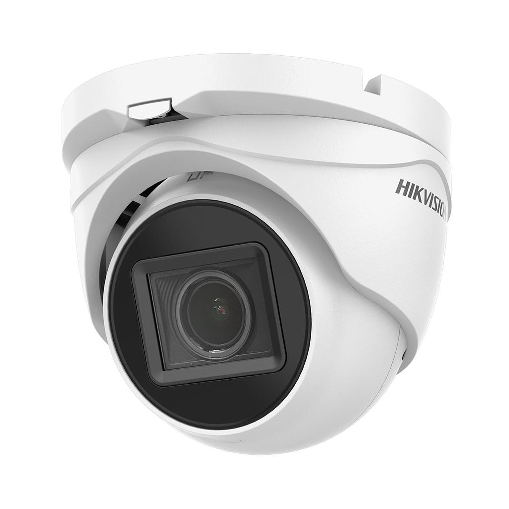 Cámara Domo 4en1 5MP Varifocal Motorizada 2.7-13.5mm IR40m IP67 Hikvision