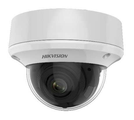 Cámara Domo 4en1 8MP Varifocal Motorizada 2.7-13.5mm IR60m IP67 Hikvision