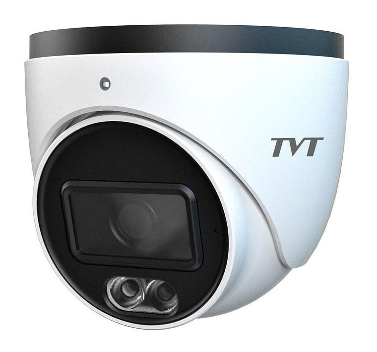 Cámara Turret IP 2MP 2,8 mm MIC IP67 Full-Color 24/7 TVT