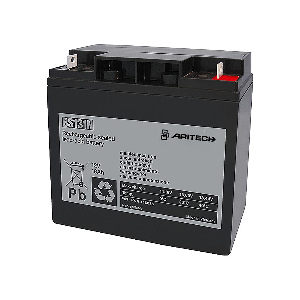 12V/18Ah Sealed Lead Acid Battery Maintenance Free Leak Proof Aritech