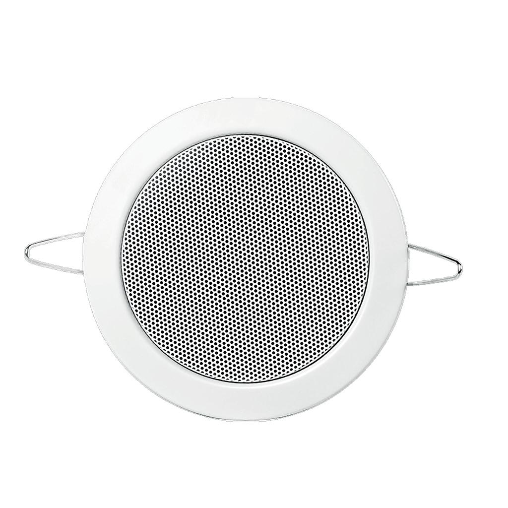 Altavoz de techo de fuego completo Potencia: 6W, 100V, (diámetro 10 cm) Aritech