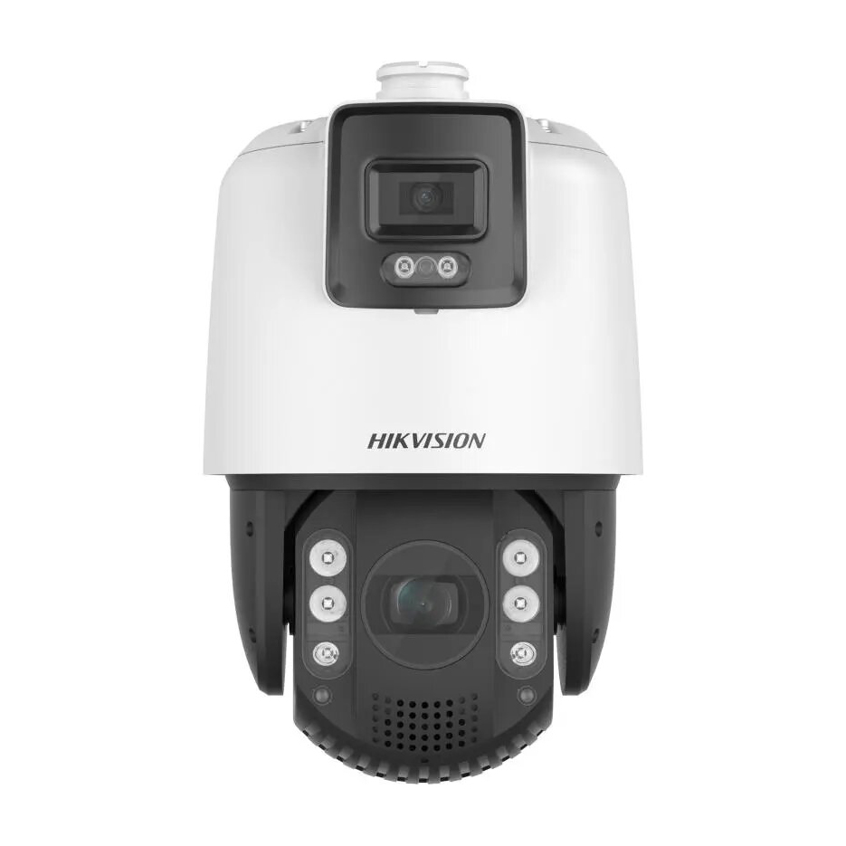 Cámara PTZ IP 4MP 32X IR200 IP66 IK10 E/S Audio Alarma 2/1 Captura Facial Luz blanca y aviso sonoro  DarkFighter