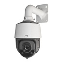 Cámara Domo PTZ 4" IP 8MP Motorizado 4.8-120mm Zoom 25X IR150 WDR120 Analítica de vídeo Starlight TVT