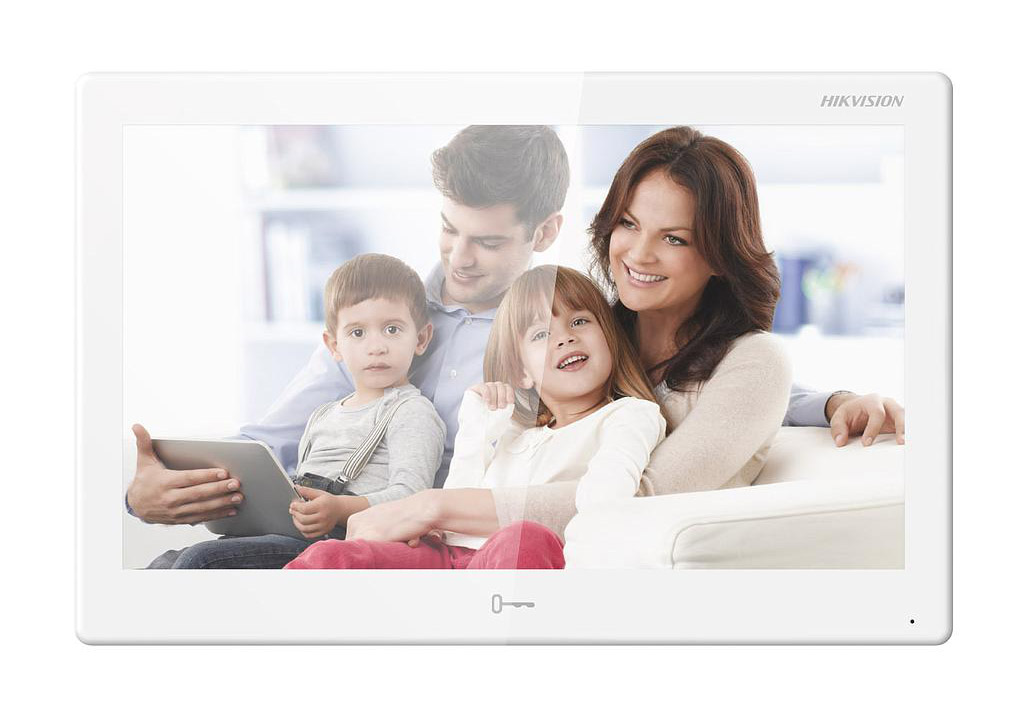 Pantalla táctil LCD videoportero 10,1" IPS Conexión Android con todos los dispositivos Hik-Connect Control Convergencia Total