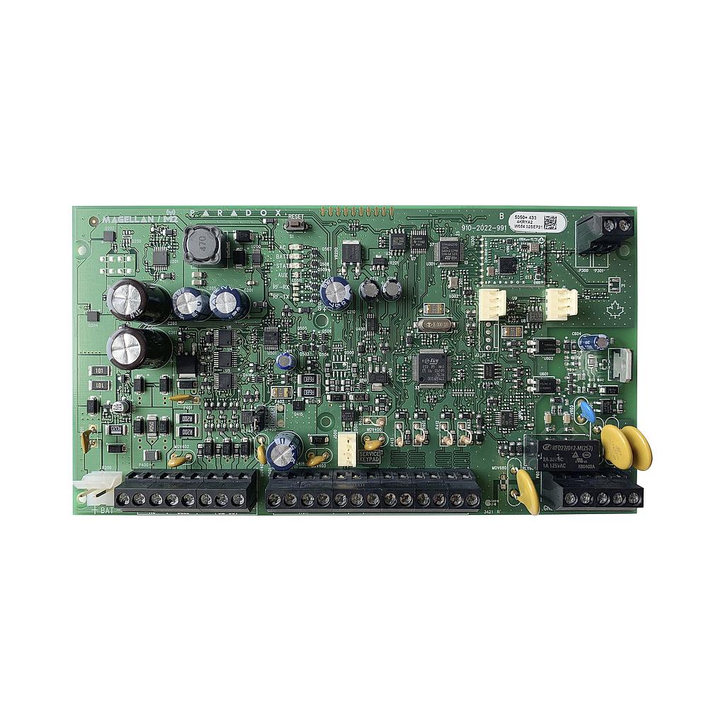 Placa Central Panel control inalámbrico Magellan 8 zonas ampliable 32 MG5050+ Grado2 Paradox