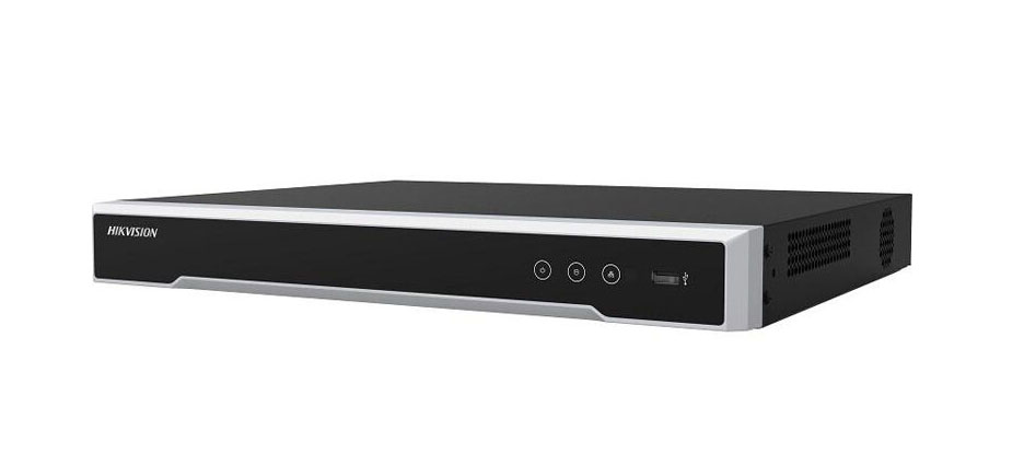 NVR IP Recorder 8CH 2HDD 128/256Mbps 1U 8PoE 4K I/O Audio Alarm 4E/1S Hikvision