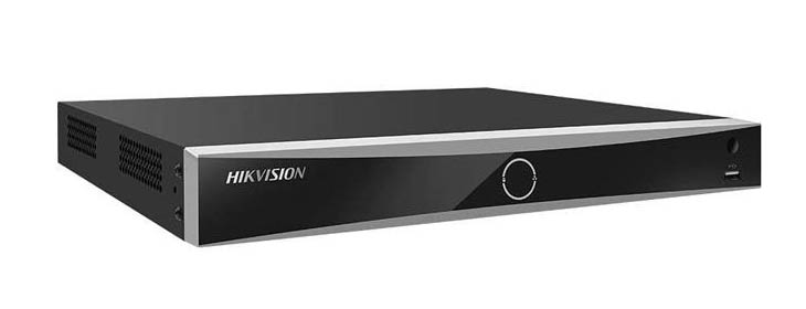 Grabador NVR IP 16CH 4K 16PoE 1U 160Mbps AcuSense Motion detection 2.0 Hikvision