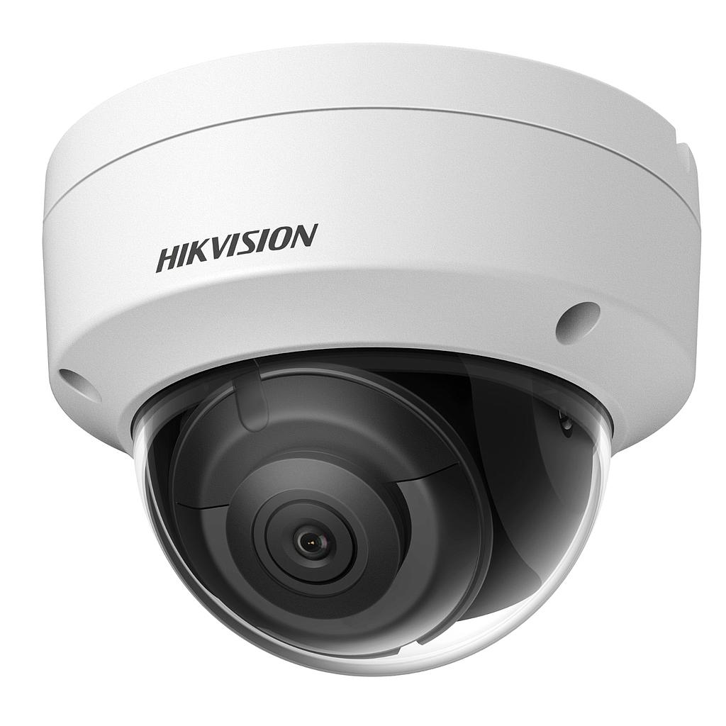 IP Dome Camera 2MP 2.8 mm IP67 IK10 Anti-vandal WDR120 H.265+ IR30 Acknowledgment 2nd Gen I/O Audio Alarm Hikvision