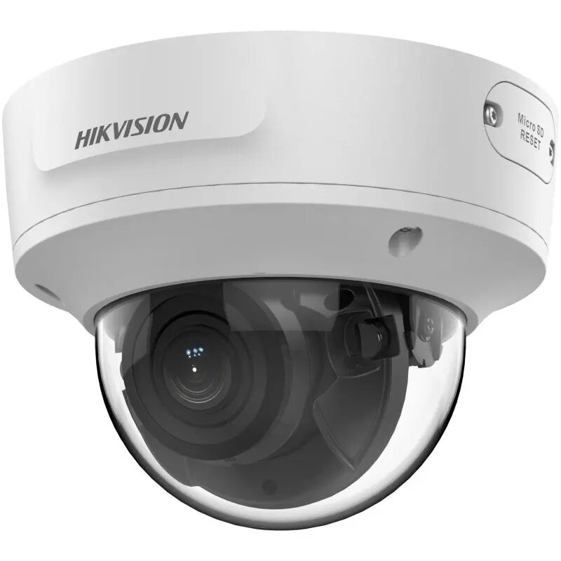 4MP Varifocal Motorized IP Dome Camera 2.7-13.5 mm Acusense IP67 IK10 Hikvision