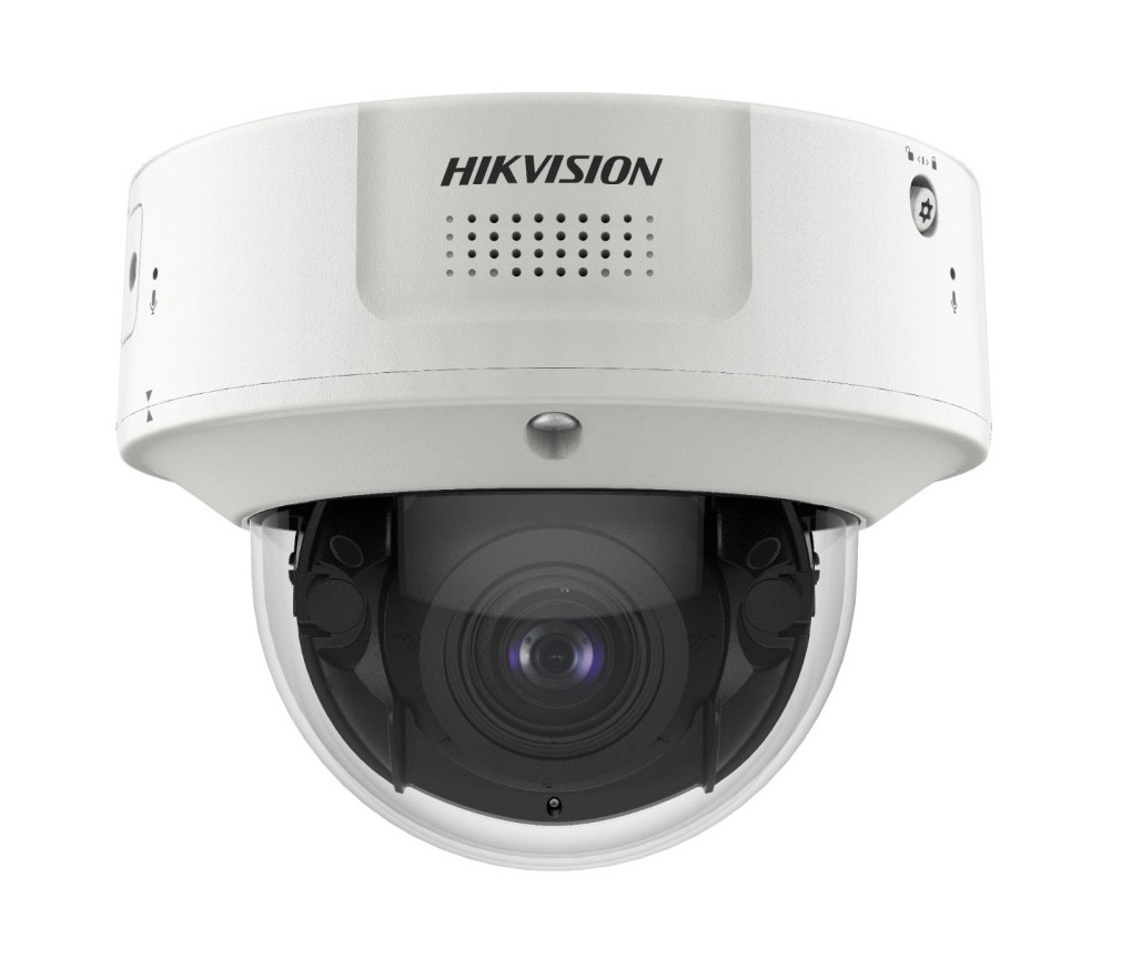 IP Dome Camera 4MP Varifocal 8-32mm WDR140 IP67 IK10 Darkfighter MIC Speaker I/O Audio Alarm Hikvision