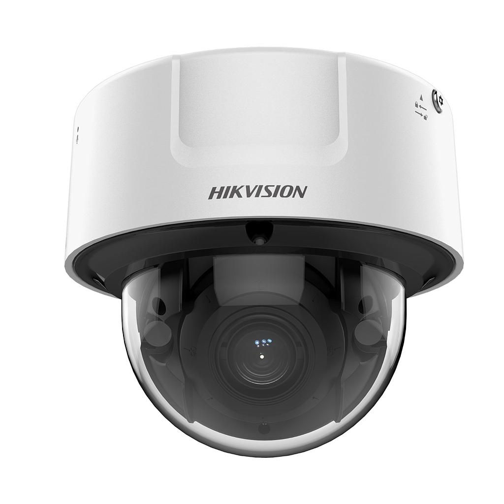 IP Dome Camera 8MP Varifocal 2.8-12mm WDR120 IK10 Darkfighter MIC I/O Audio Alarm Hikvision