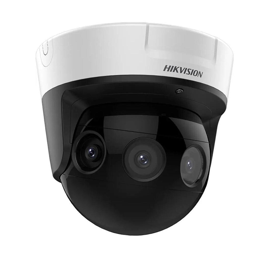 Cámara Panovu IP 180º 16MP 2.8mm 6 lentes IR20 Calentador IP67 IK10 Alarma Audio Hikvision