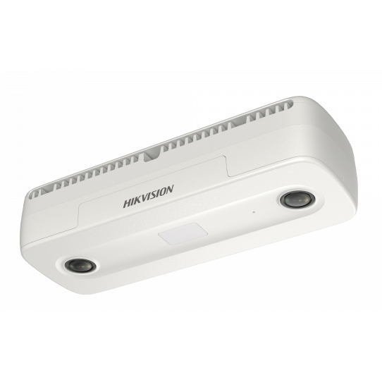 Cámara IP Conteo de personas de doble lente 2MP 2mm WDR120 IR6 MIC IP67 Memoria eMMC 8GB